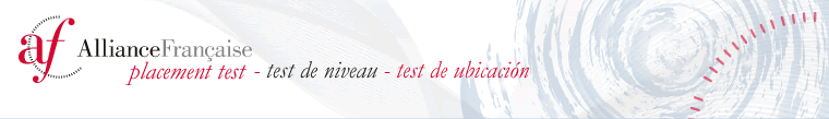AF Placement Test